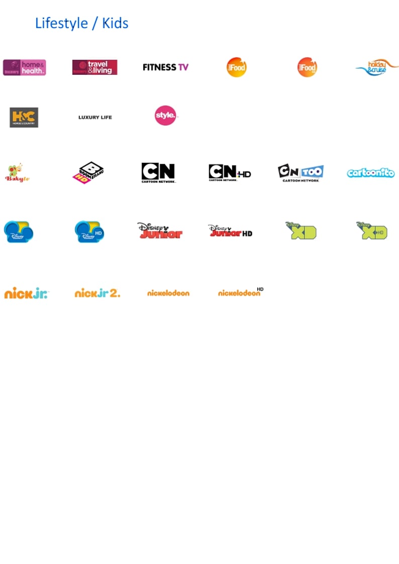 Programová nabídka Sky