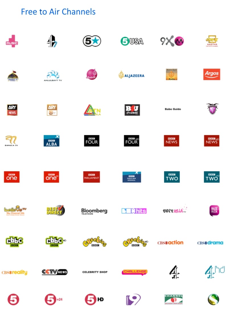 Programová nabídka Sky