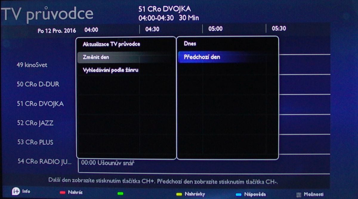 Philips 24PFS5231 – EPG