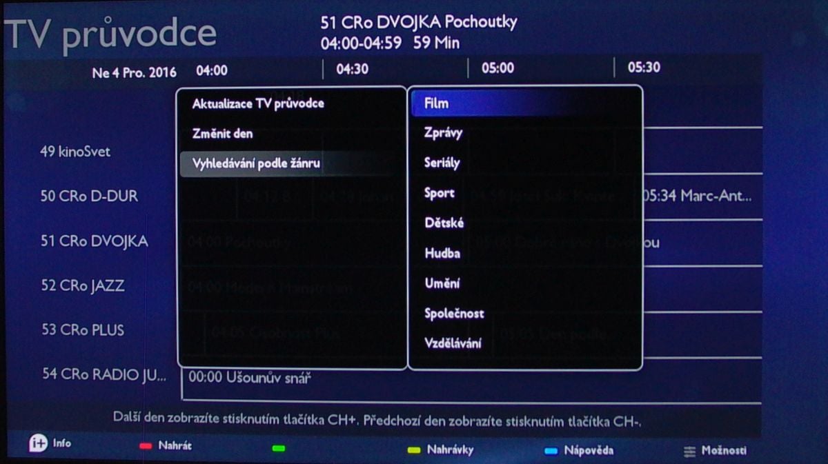 Philips 24PFS5231 – EPG