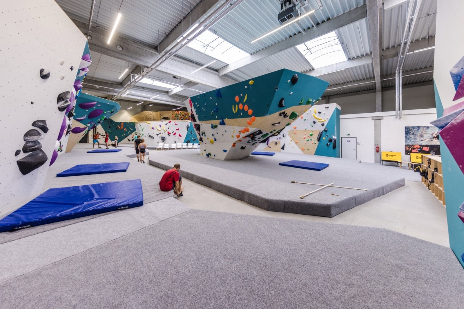 Boulderingové centrum Hangar v Ostravě