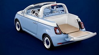 Náhledový obrázek - Fiat 500 Jolly je zpět. Připomíná ho edice Spiaggina '58 a Spiaggina by Garage Italia