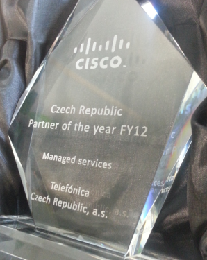 Ocenění Cisco Partner of The Year 2012 náleží Telefónice