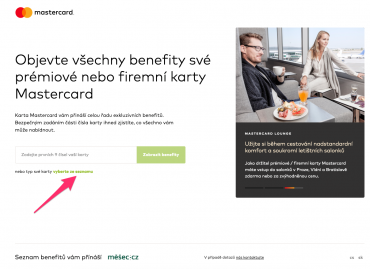 Nechcete-li zadávat číslo karty, nebo jej neznáte, můžete si kartu najít manuálně.