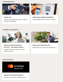 Přehled benefitů
