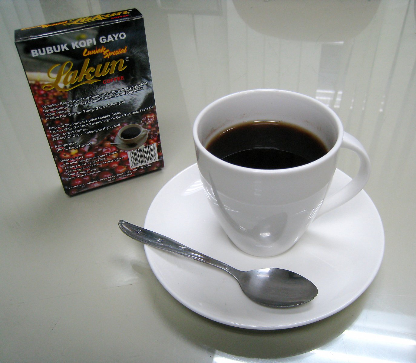 Kopi Luwak - cibetková káva
