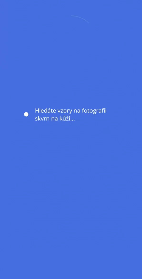 Aplikace poté znaménko hodnotí.
