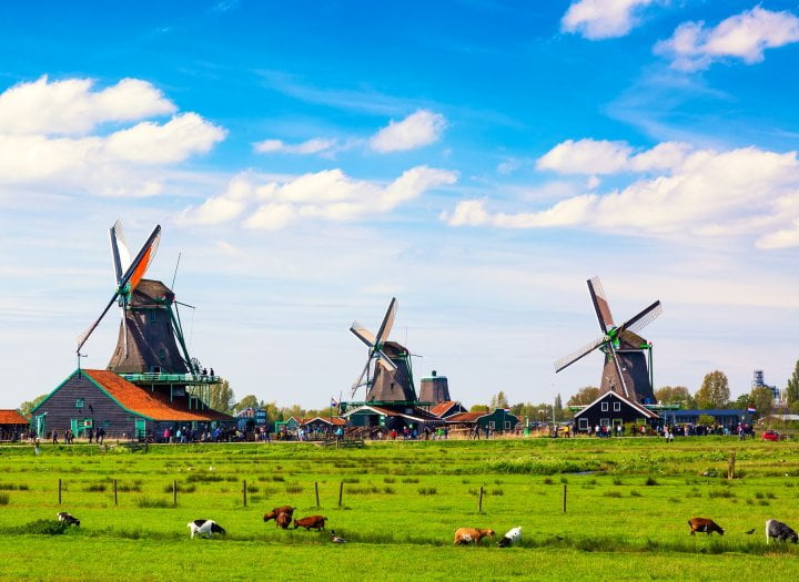 Nizozemská vesnice Zaanse Schans