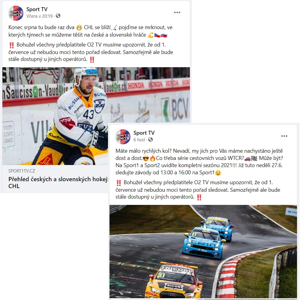 Diskuse o programech AMC v nabídce O2 TV