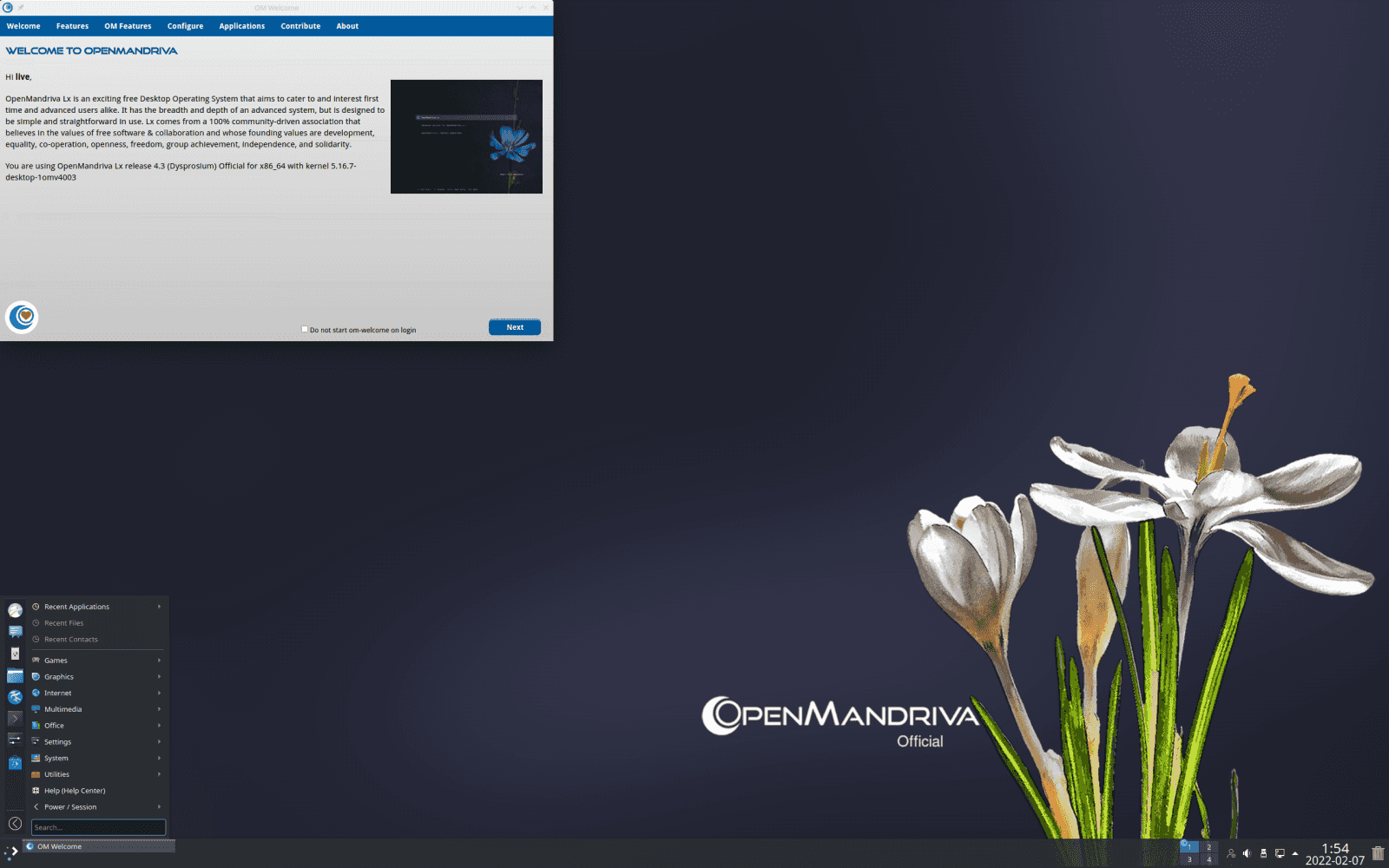 OpenMandriva Lx 4.3