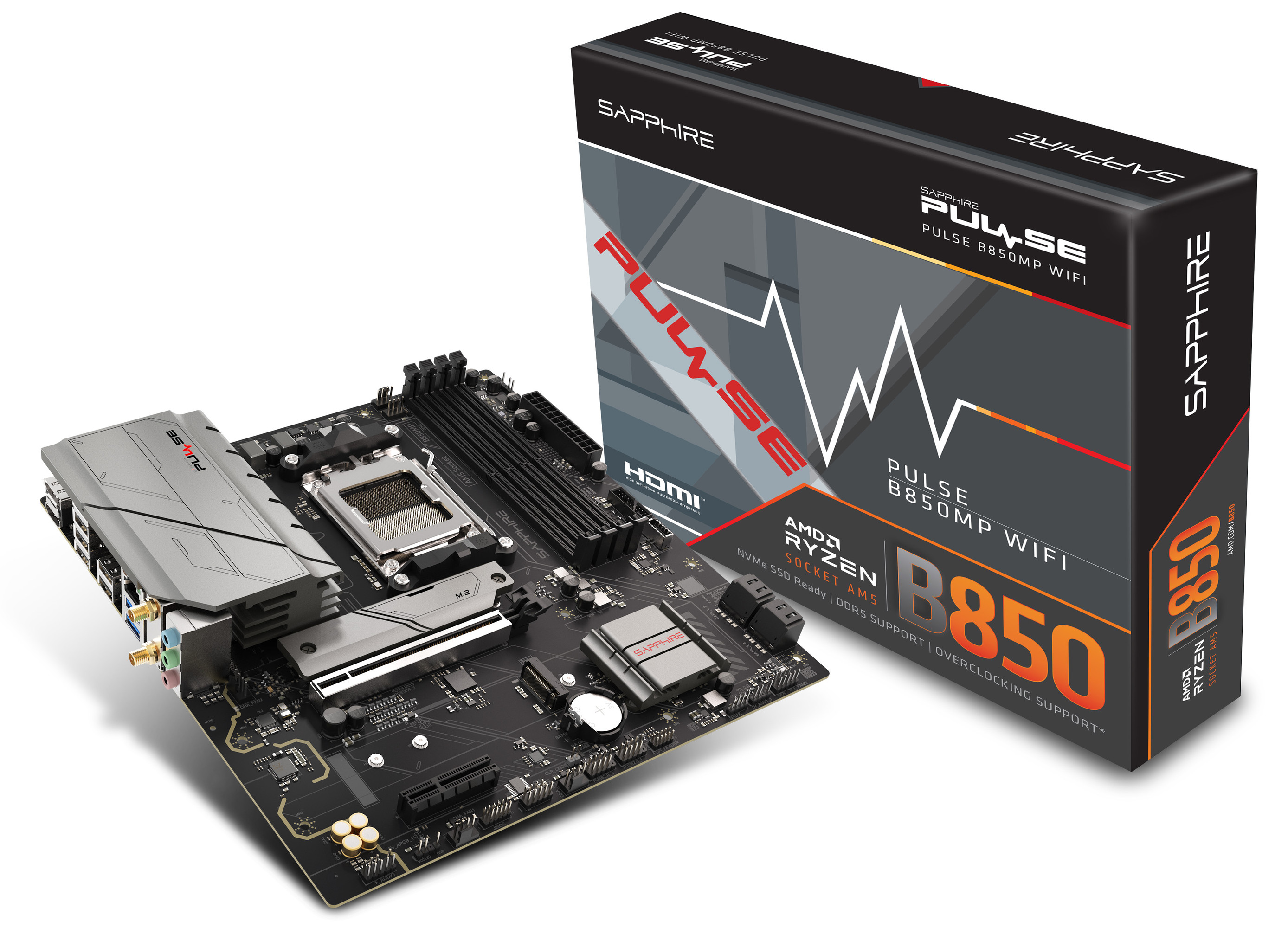 Sapphire Pulse B850MP WiFi