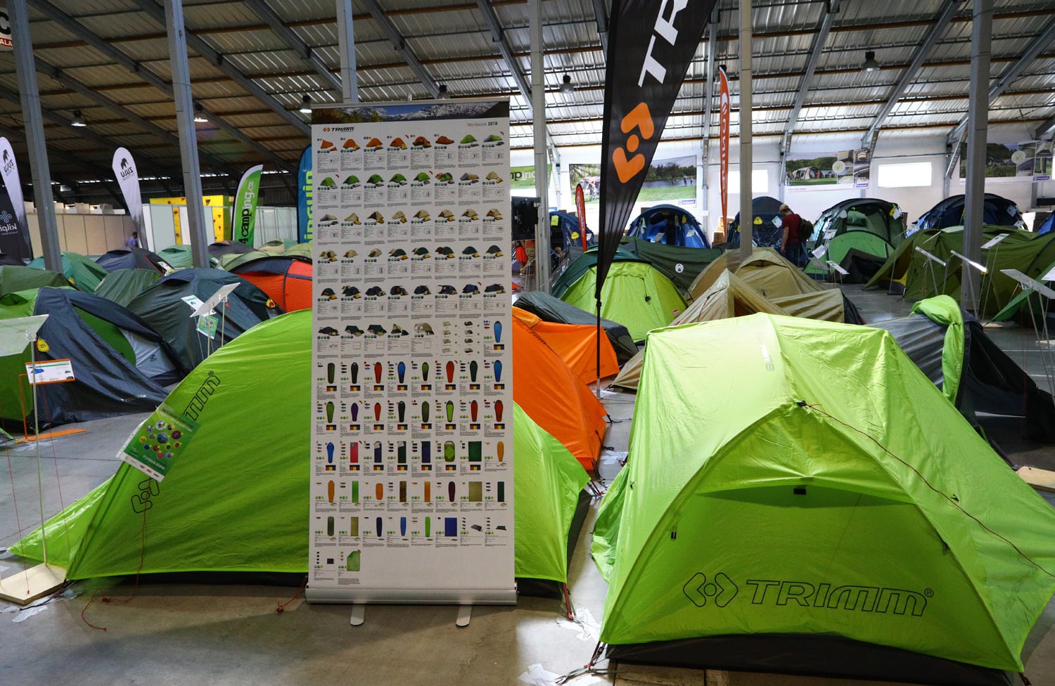 K létu patří kempování. Jaká je nabídka turistického vybavení?