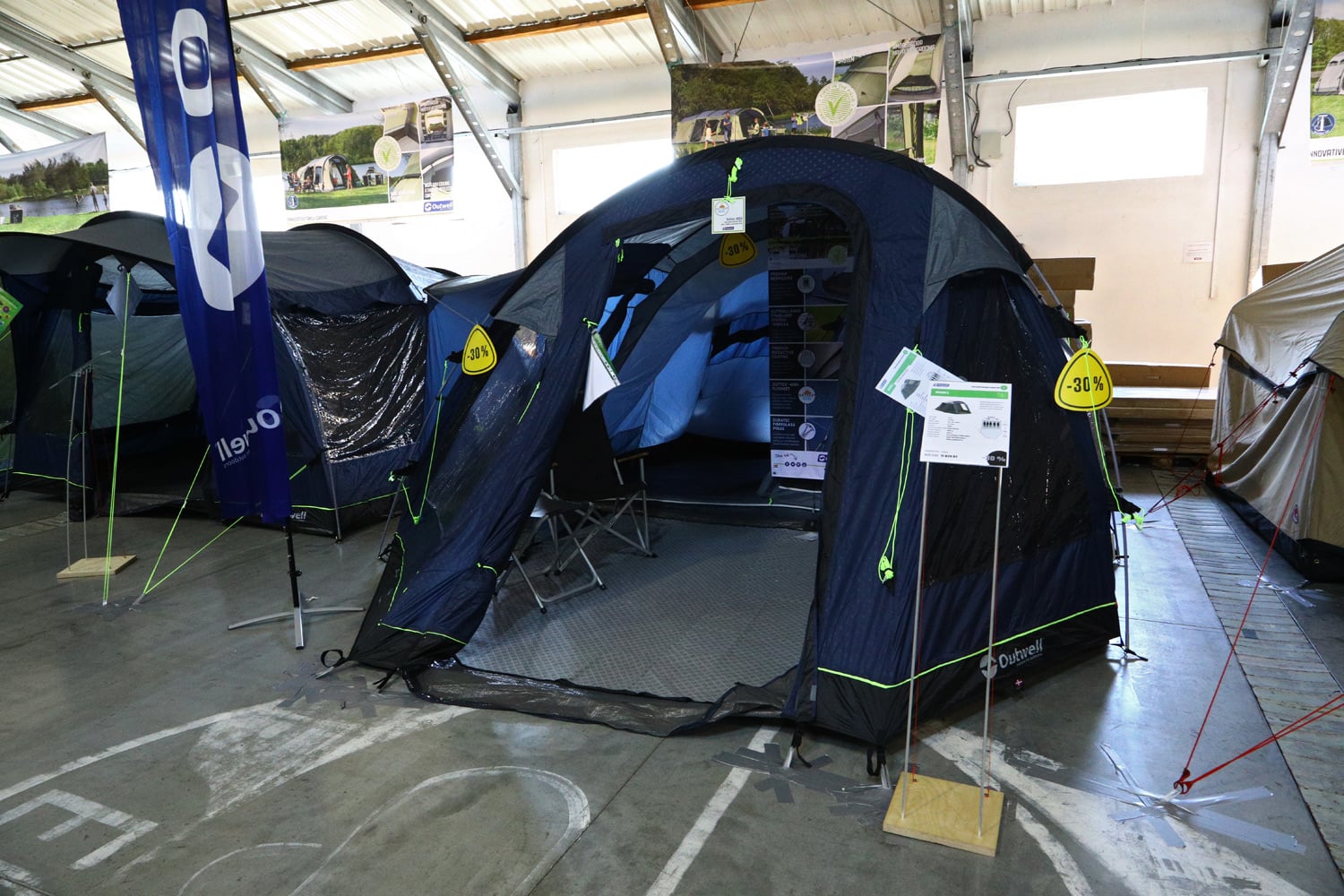 K létu patří kempování. Jaká je nabídka turistického vybavení?