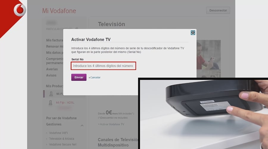 Vodafone Španělsko - spuštění služby
