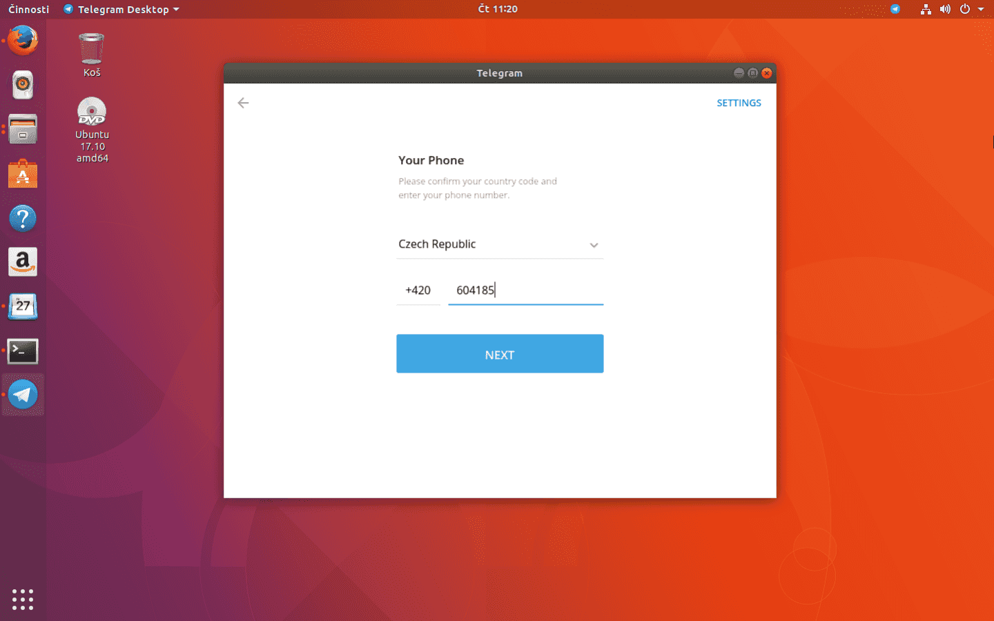 Ubuntu 17.10 Artful Aardvark (Desktop)