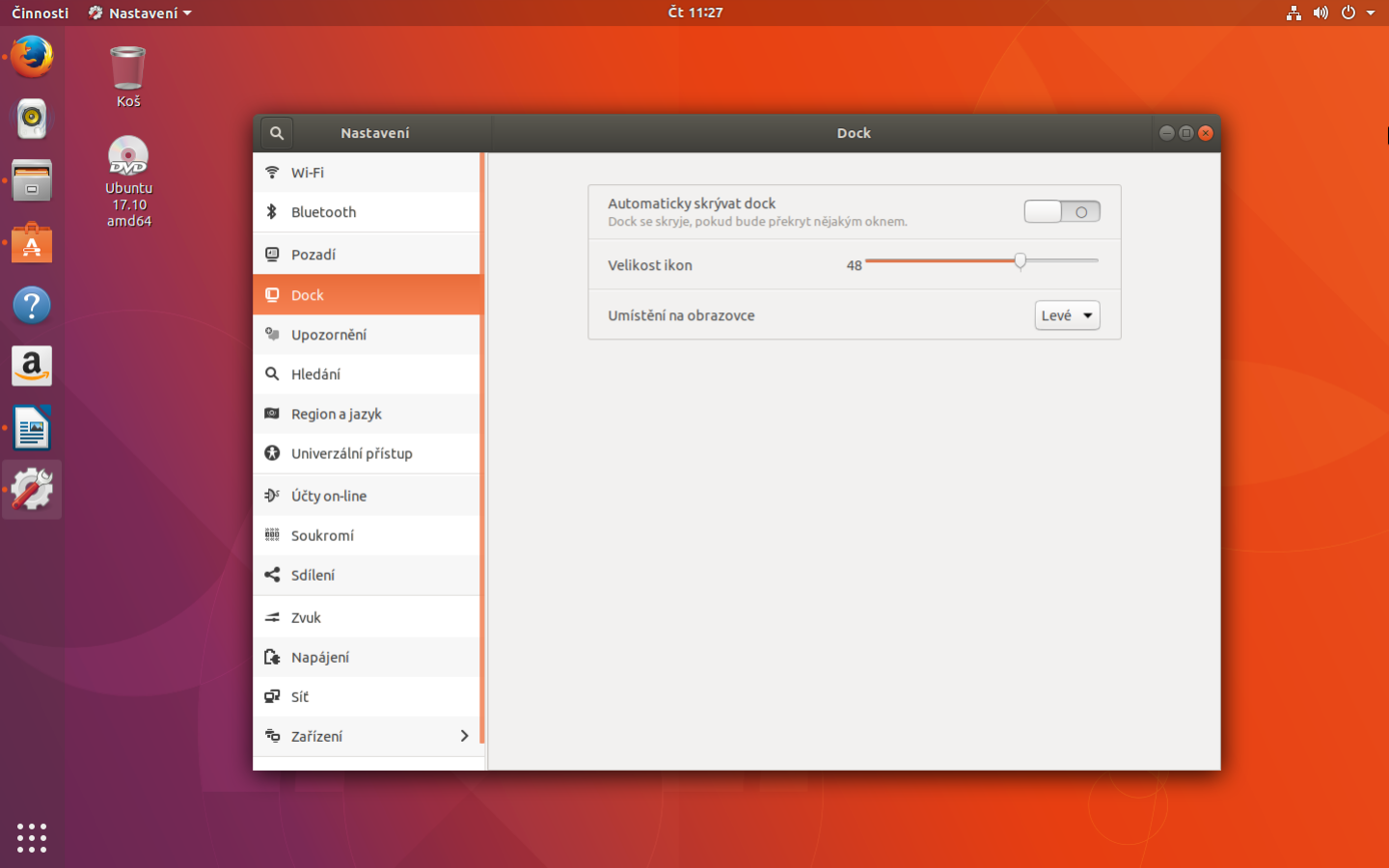 Ubuntu 17.10 Artful Aardvark (Desktop)