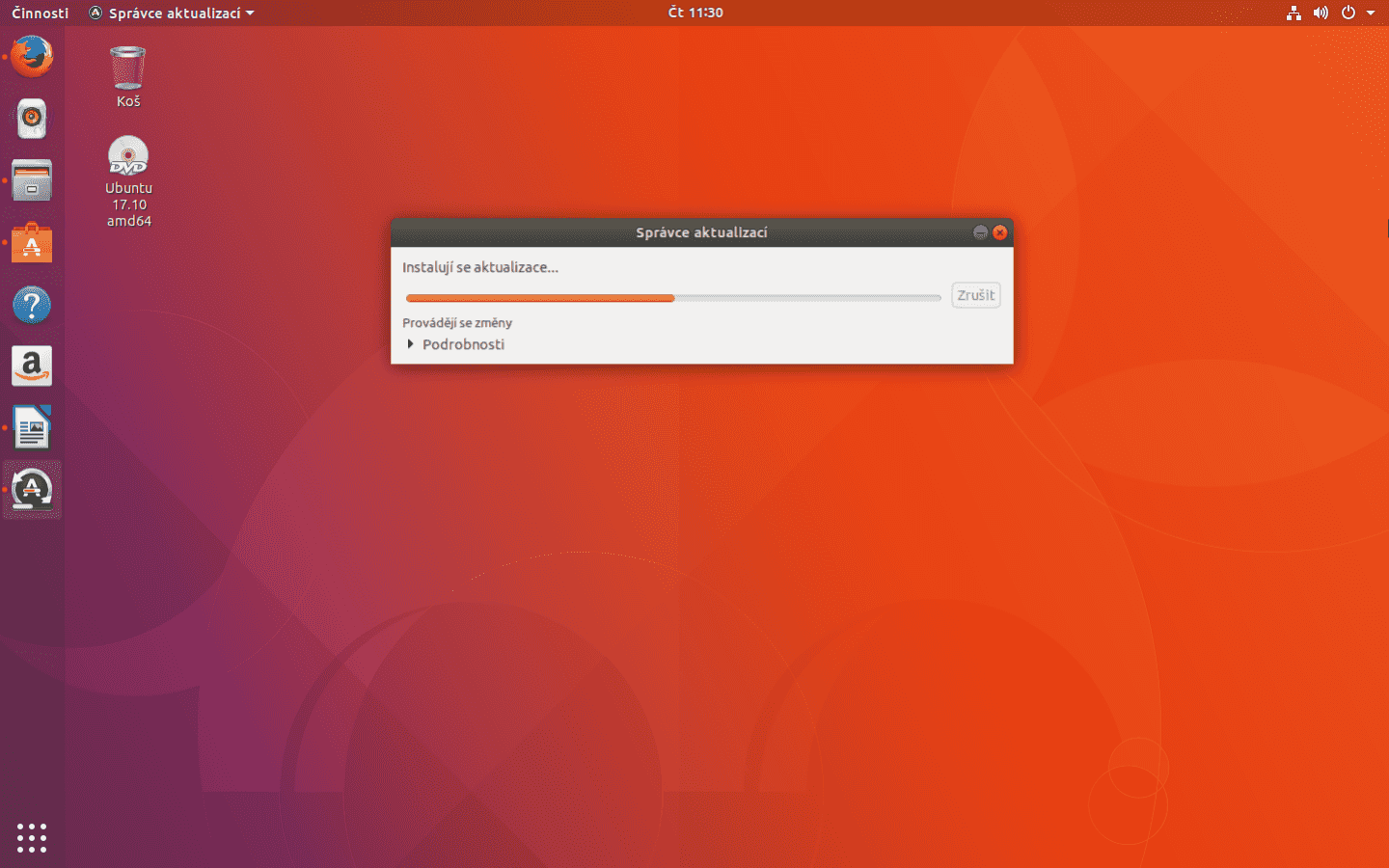 Ubuntu 17.10 Artful Aardvark (Desktop)