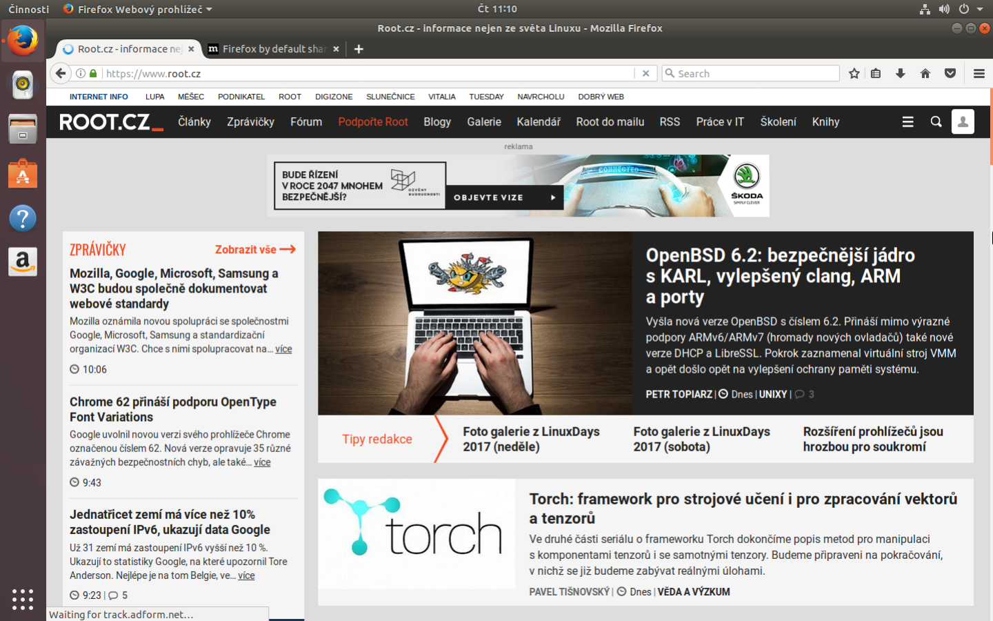 Ubuntu 17.10 Artful Aardvark (Desktop)