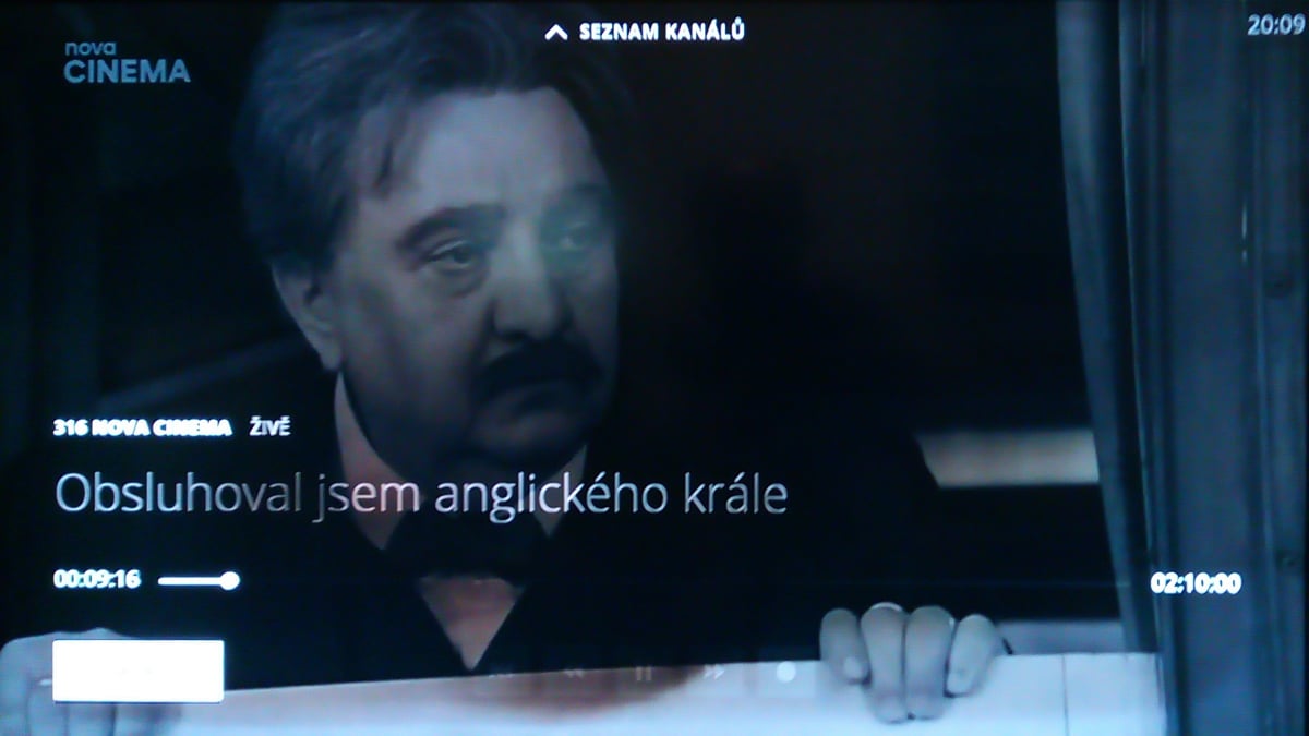 Ukázka příjmu - multiplex 3