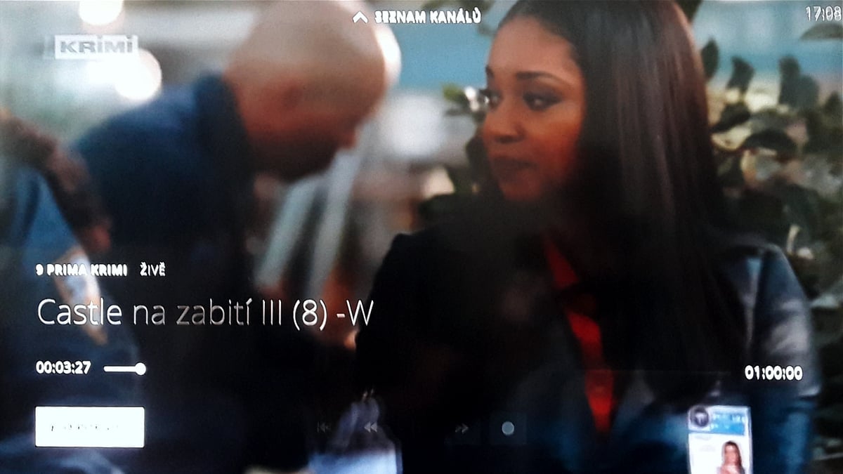 Ukázka příjmu - multiplex 3