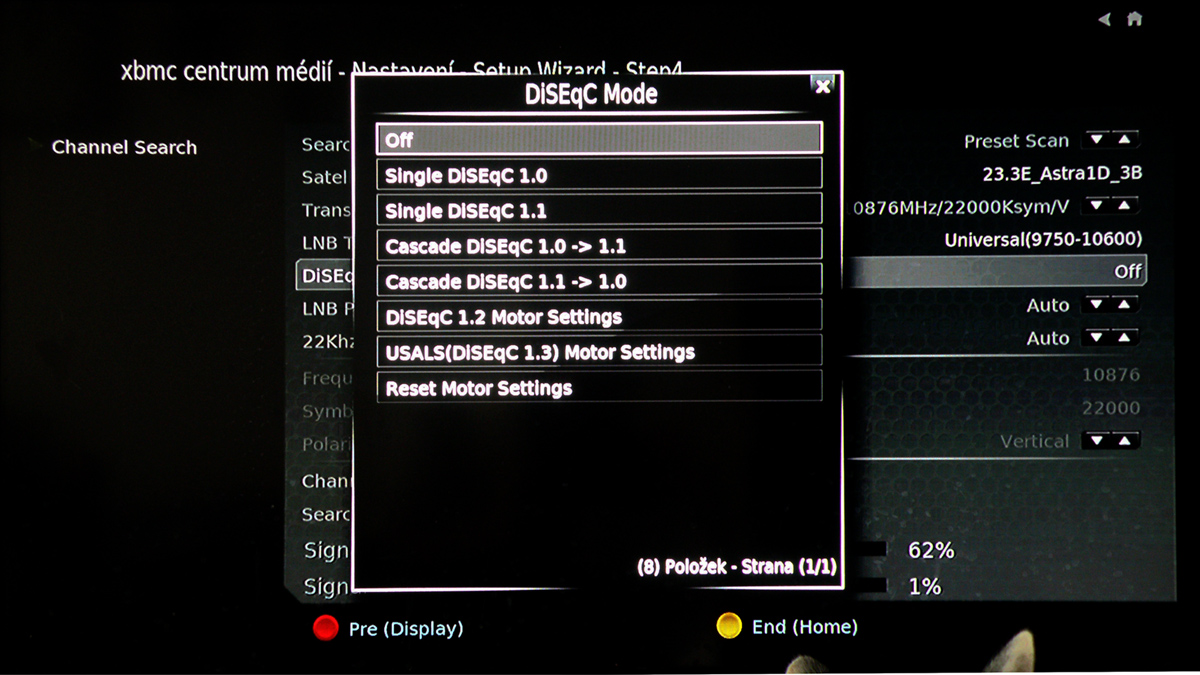 HD-BOX AND-II XBMC: satelitní přijímač s OS Android