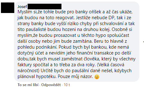 Ohlasy na paušální daň