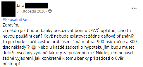 Ohlasy na paušální daň