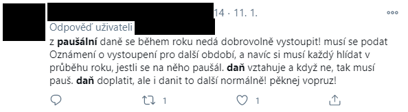 Ohlasy na paušální daň