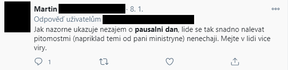 Ohlasy na paušální daň