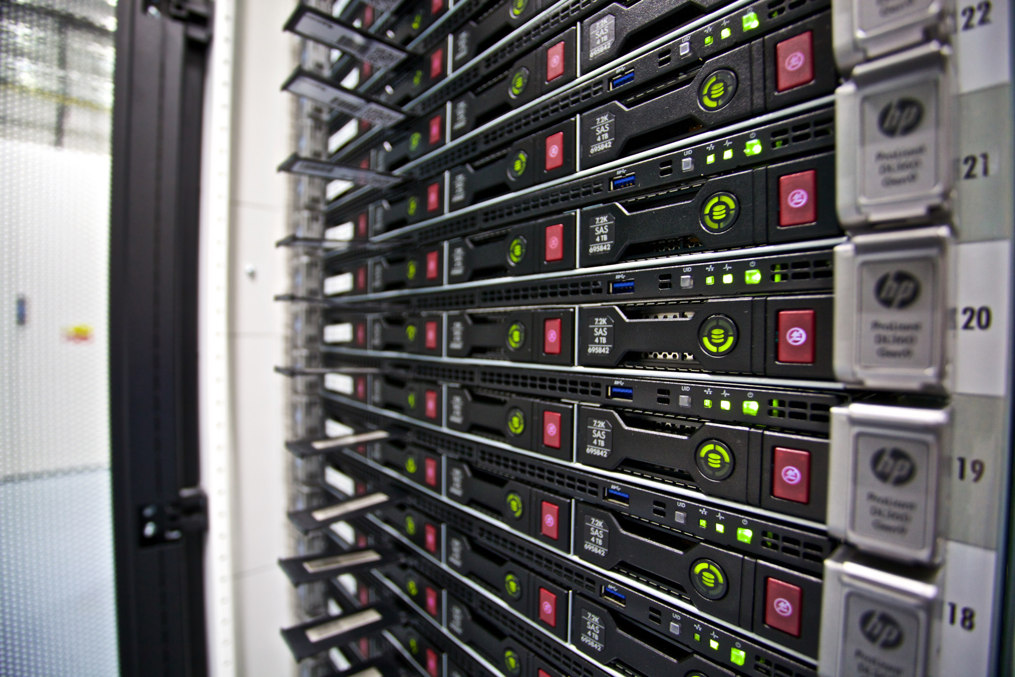 Servery Seznam.cz v datacentru Kokura