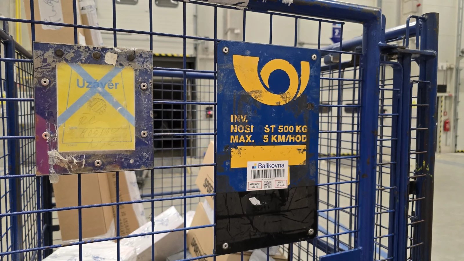 Logistické centrum České pošty v Mošnově. DSPU HUB, Depo Mošnov 71. (9. 12. 2024, Samsung Galaxy S24 Ultra)