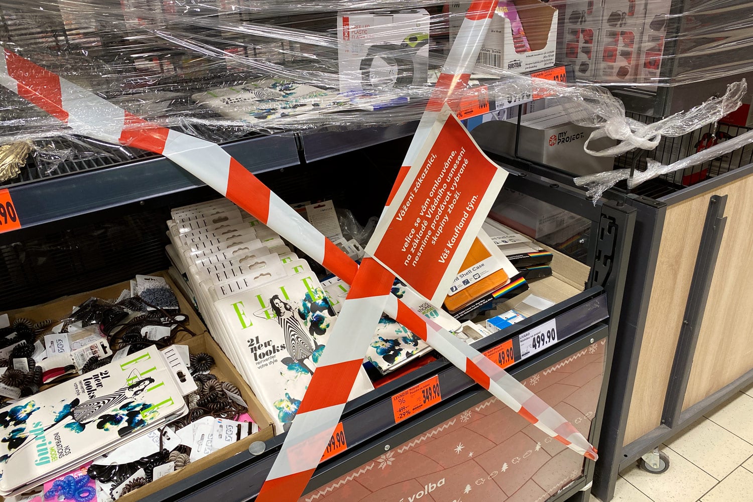 Kaufland v Praze na Spojovací.