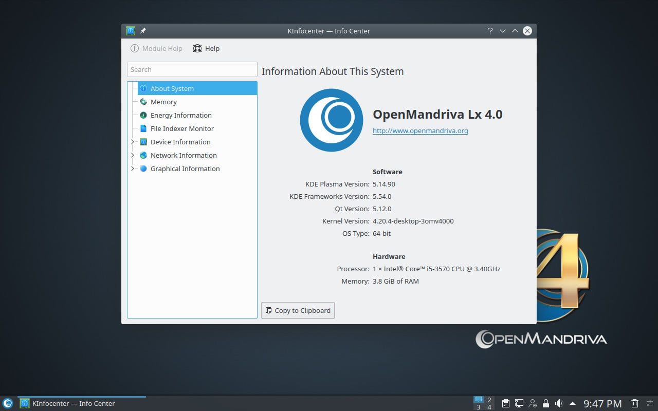 OpenMandriva Lx 4.0
