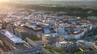 Pohled na okolí Masarykova nádraží a Florence po proměně