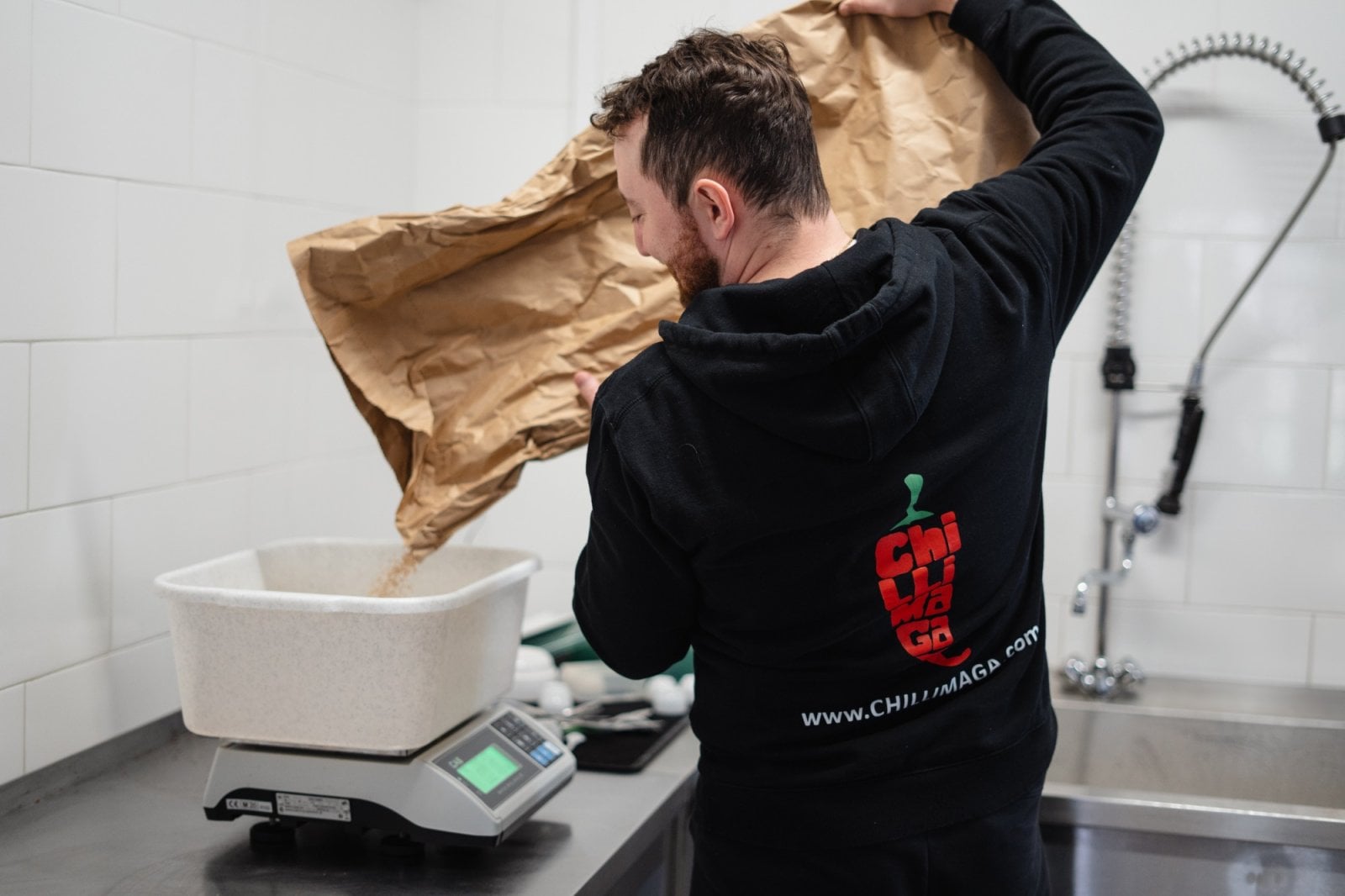 Z výroby produktů ChilliMaga