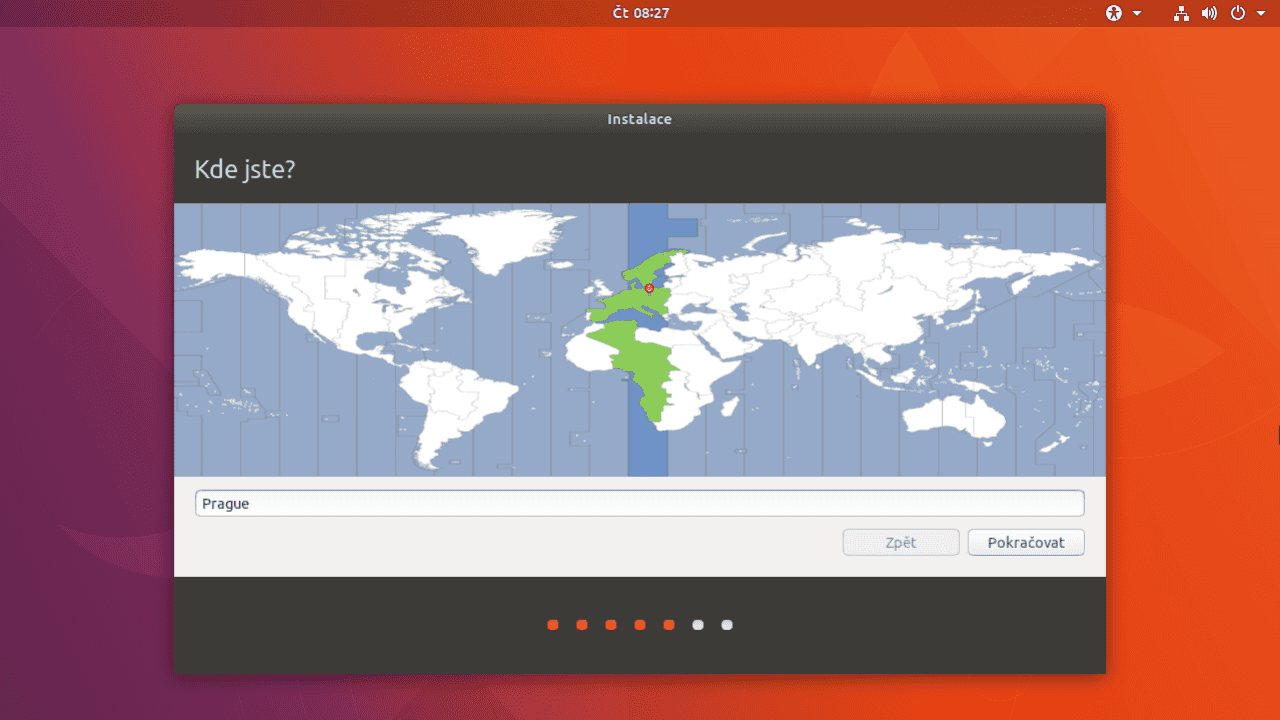 Ubuntu 17.10 Artful Aardvark (Instalace)