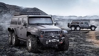 Náhledový obrázek - Jeep Wrangler 6x6 je čínská specialita pro místní trh