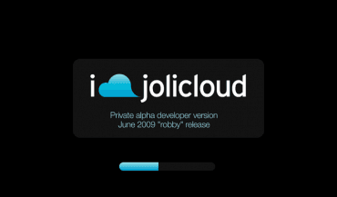 <p>Bootování systému. Jolicloud je prozatím v neveřejné alfa verzi vývoje.</p>