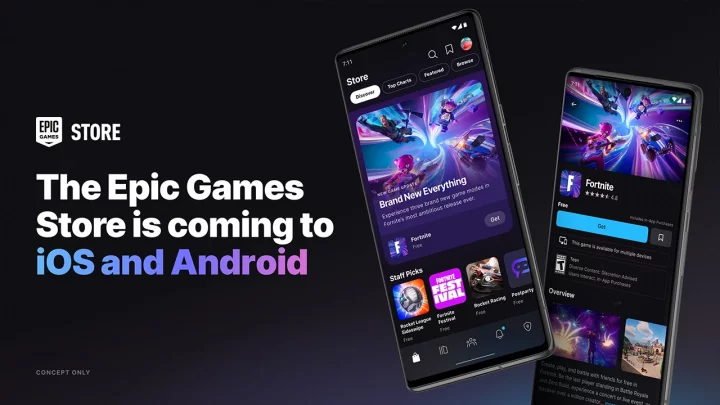 Epic oficiálně ohlásil příchod Games Store na iOS a Android