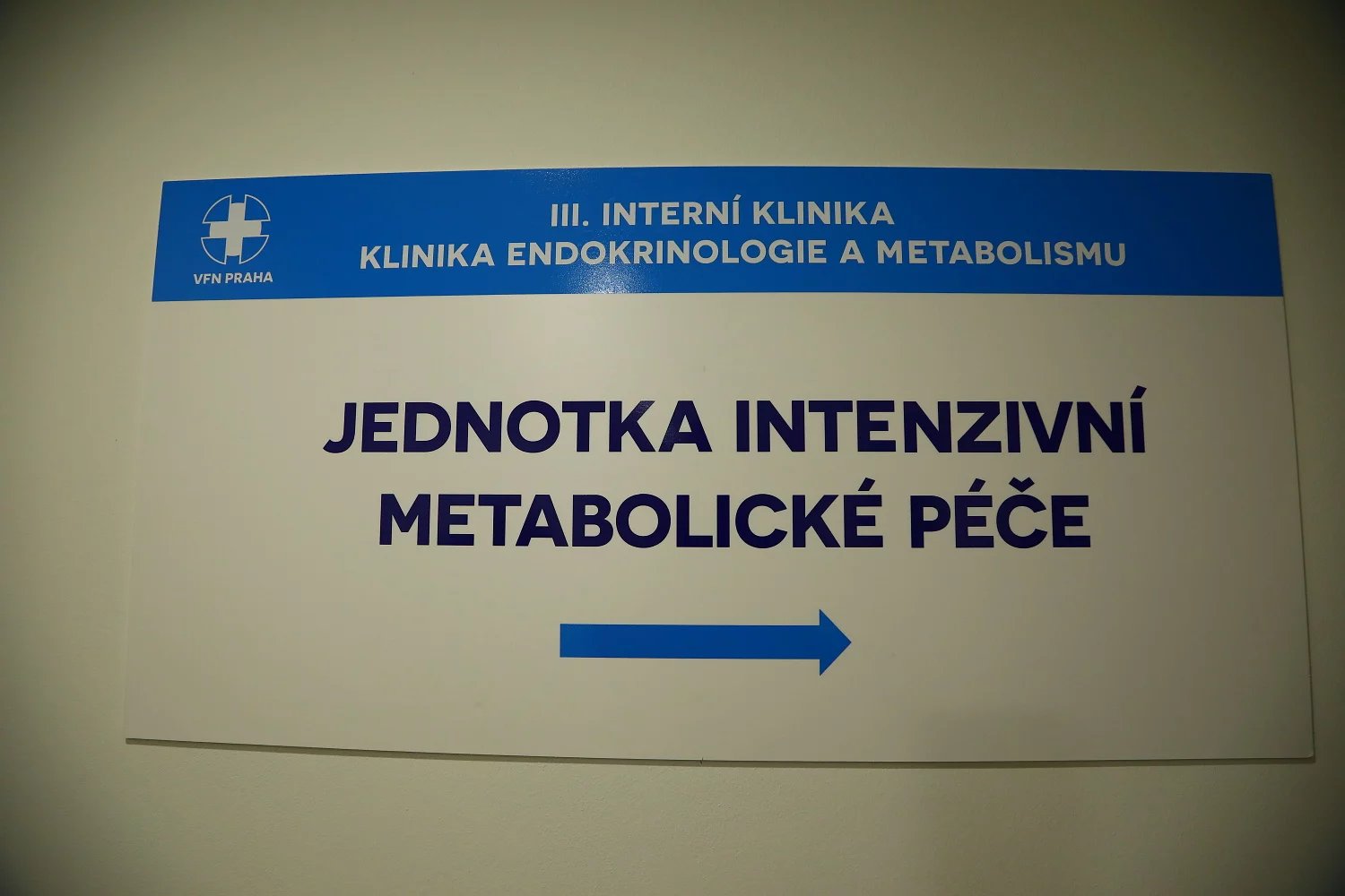 Na bariatrický pokoj navazuje nově zrekonstruovaná Jednotka intenzivní metabolické péče.