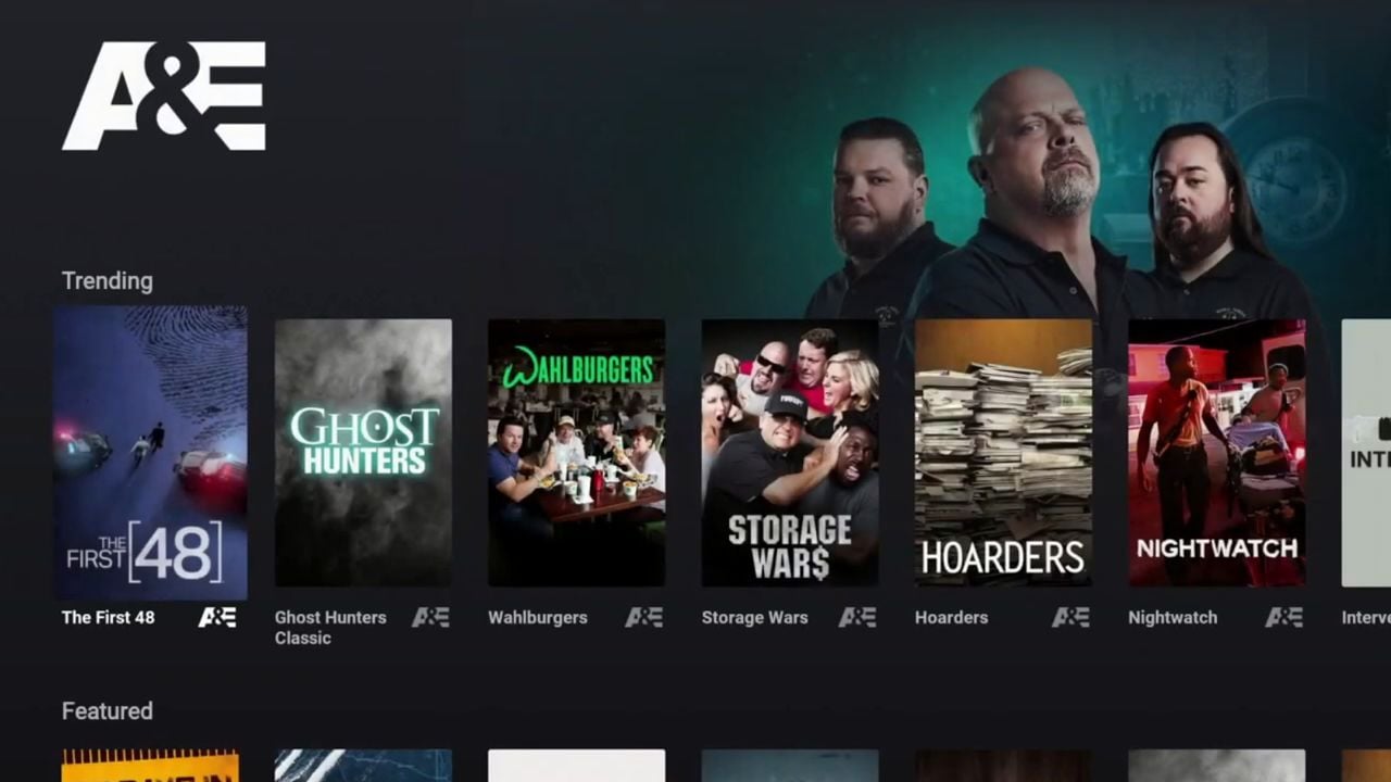 Služba Discovery+ (standardní aplikace)