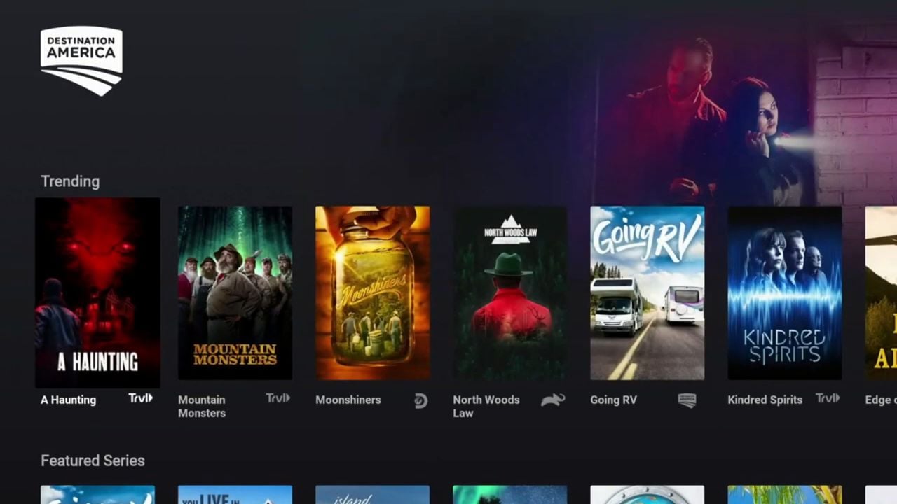 Služba Discovery+ (standardní aplikace)