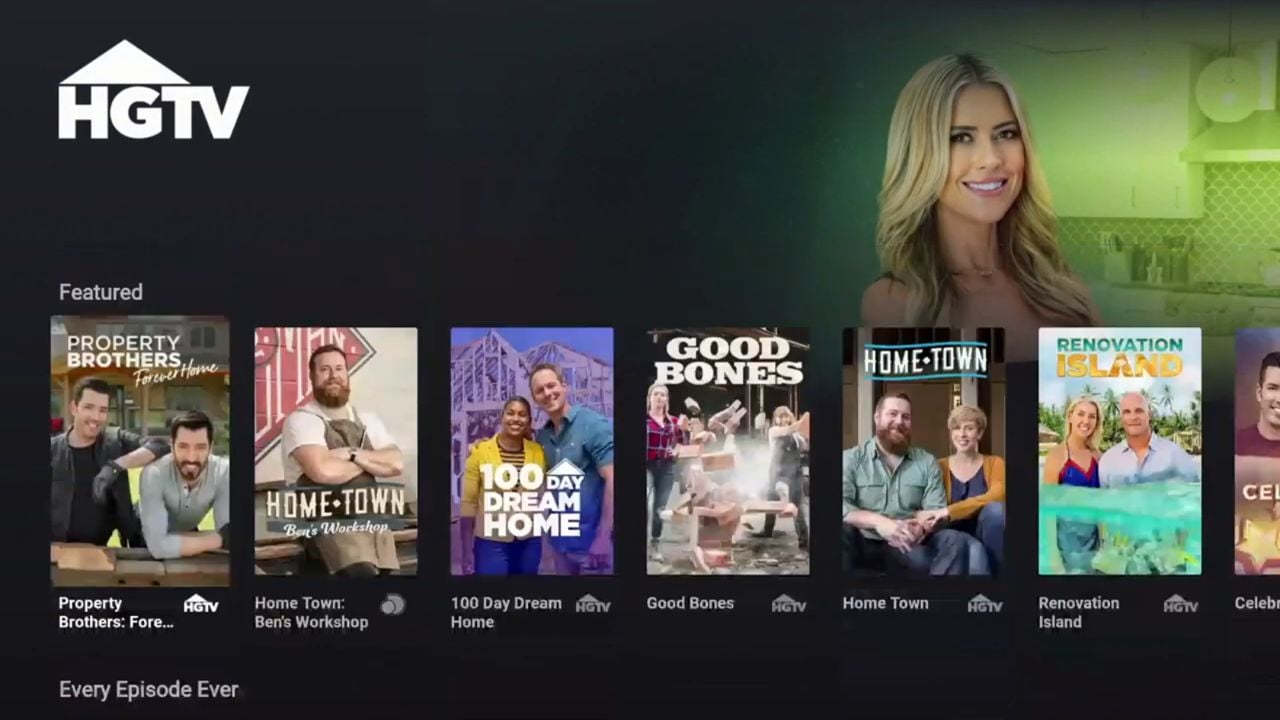 Služba Discovery+ (standardní aplikace)