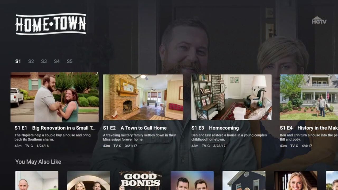 Služba Discovery+ (standardní aplikace)