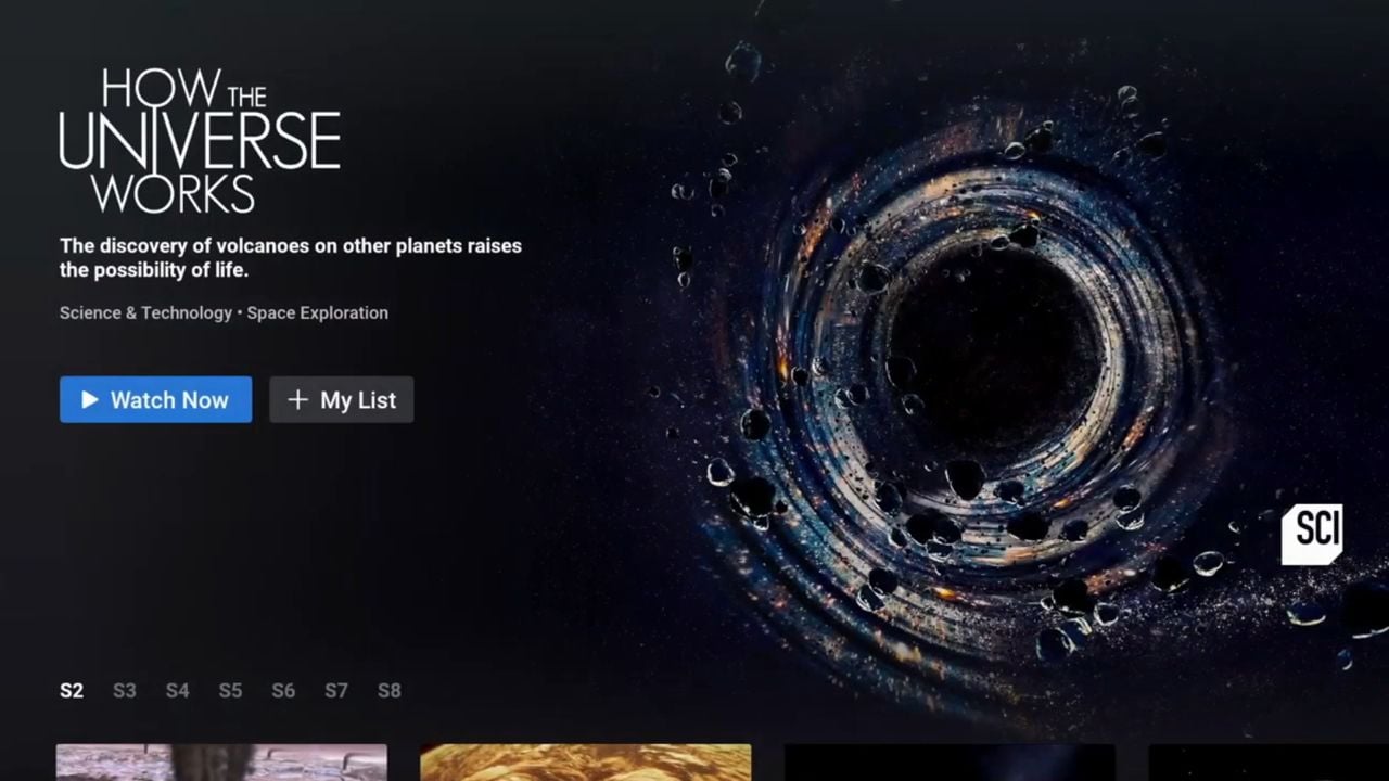 Služba Discovery+ (standardní aplikace)