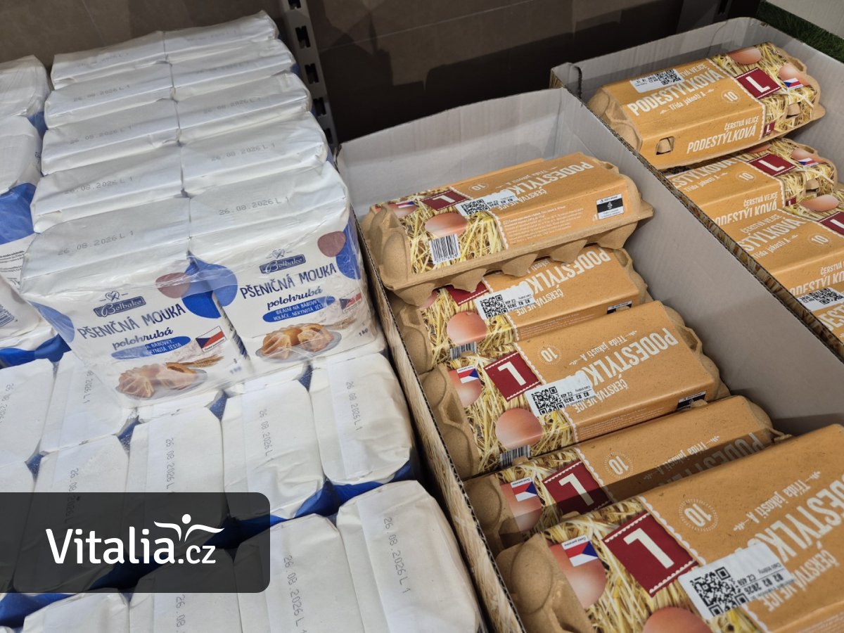 Vajíčka v obchodě najdete mezi moukou a olejem. V chladicím pultu už je neuvidíte
