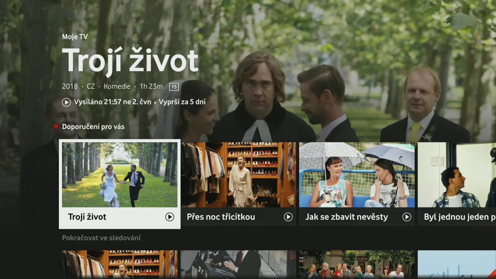 Vodafone TV na Apple TV