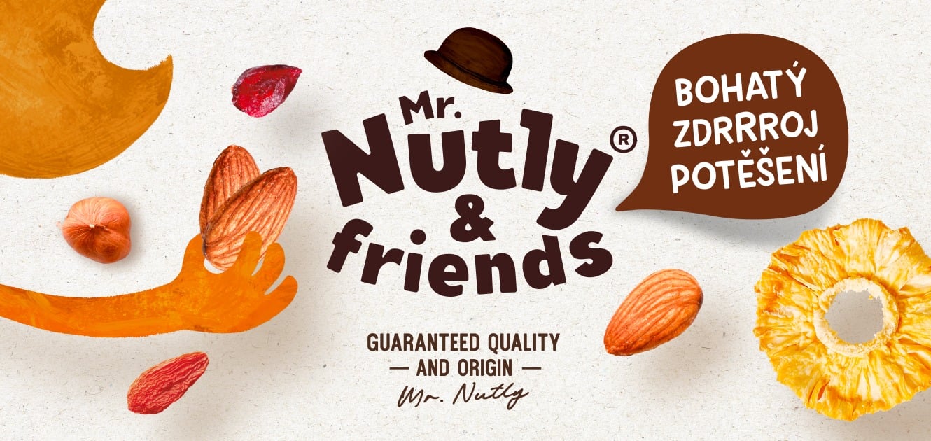 Privátní značka ořechů Mr. Nutly & friends od Košíku