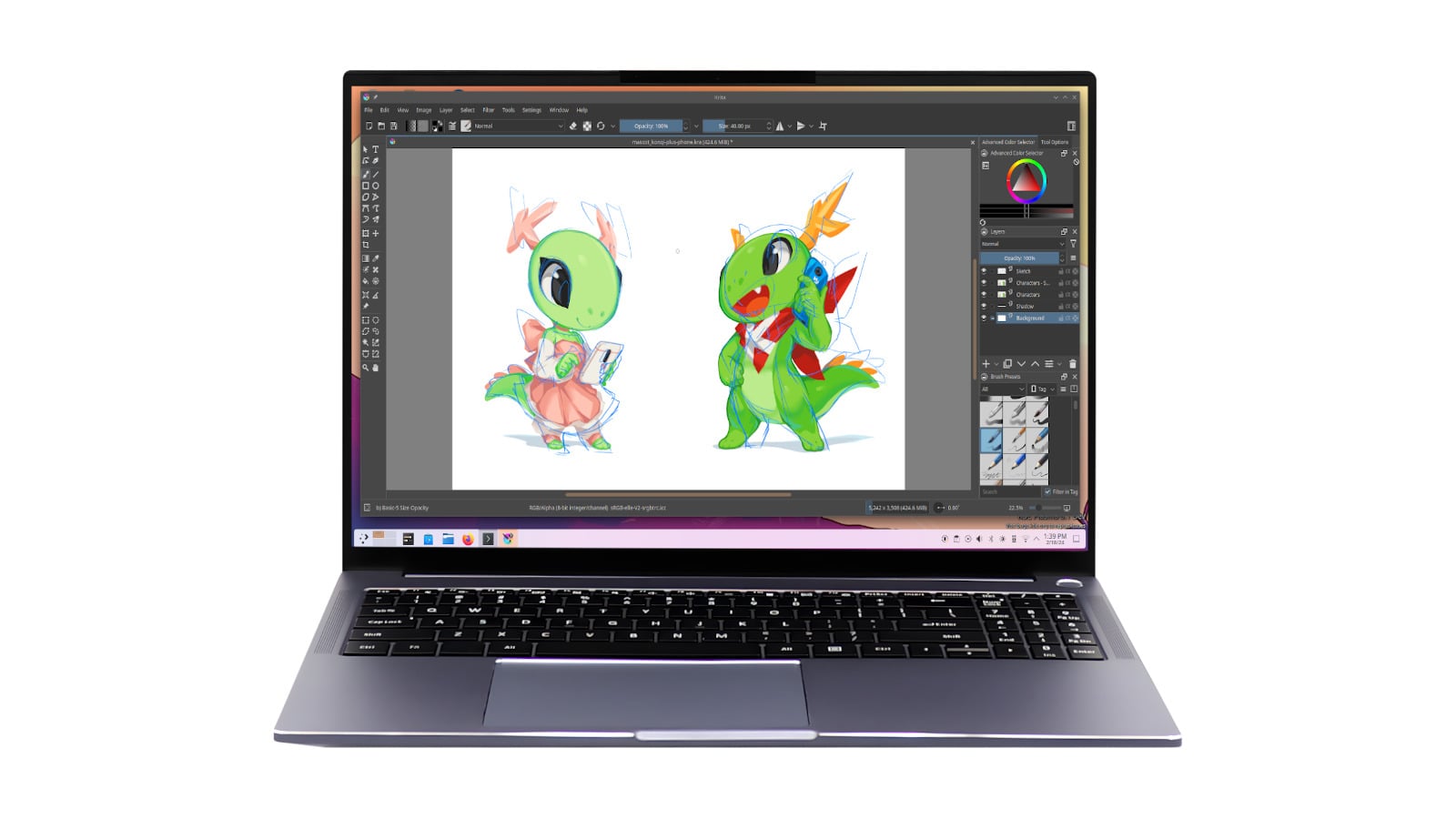 KDE Slimbook VII