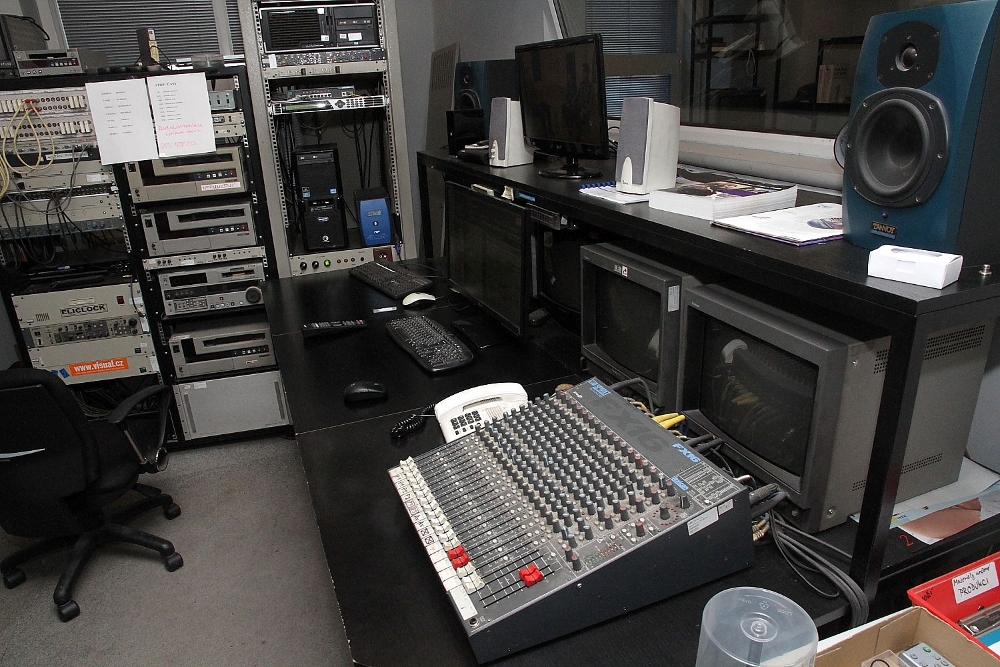 Studio západočeské televize Zak v Plzni